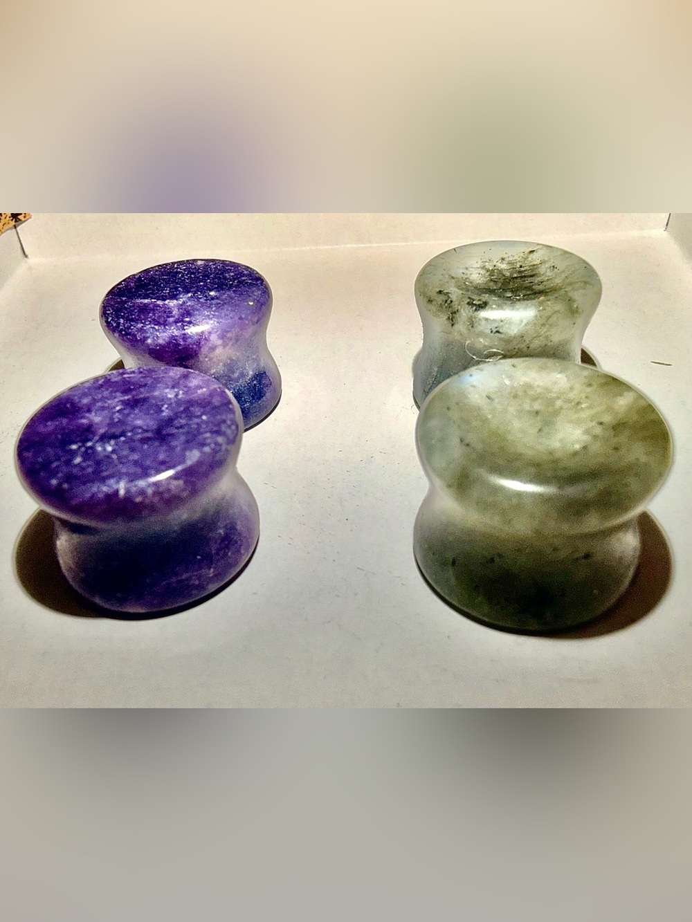 9/16in 14mm Stone Ear Gauges